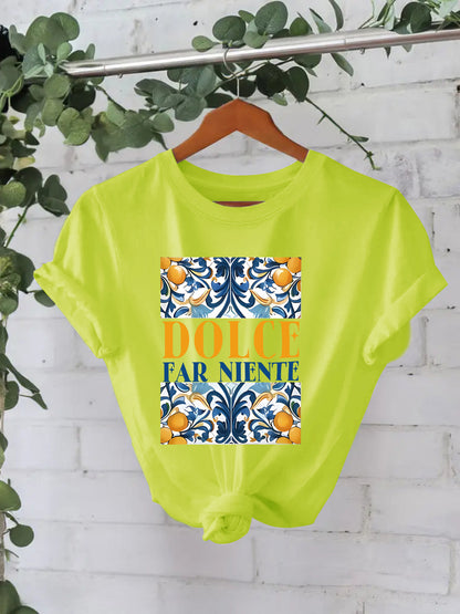 T-shirt imprimé à motifs