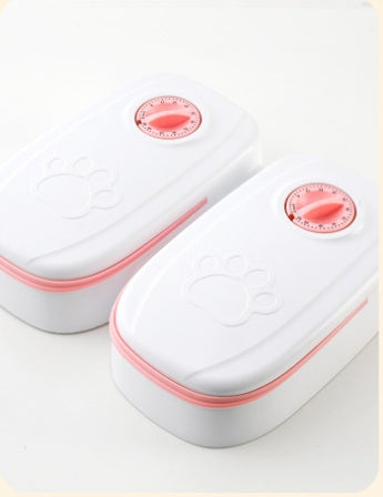 Comedero automático para mascotas, dispensador inteligente de comida para gatos y perros, temporizador, tazón de acero inoxidable, alimentación automática para perros y gatos, suministros para mascotas