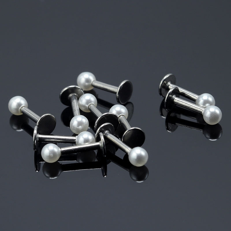 Labret Ear Bone Stud Stainless Steel On 3mm Ball