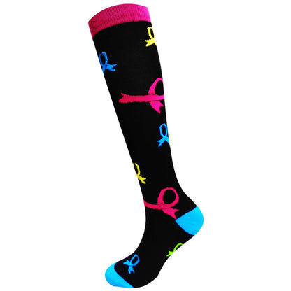 Chaussettes de sport de compression extensibles pour femmes