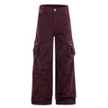Wrinkled Scraped and Worn Wide Leg Pants by eprolo