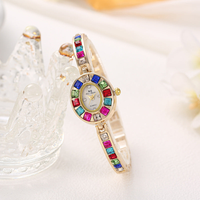 Montre-bracelet à quartz pour femme Minorité Fashion