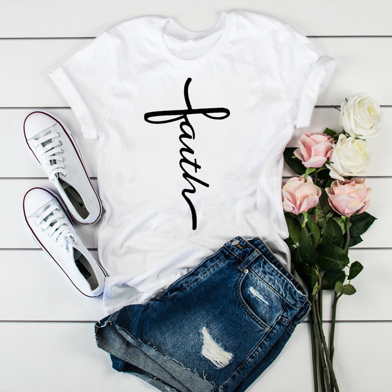 Camiseta de manga corta holgada para mujer, talla grande