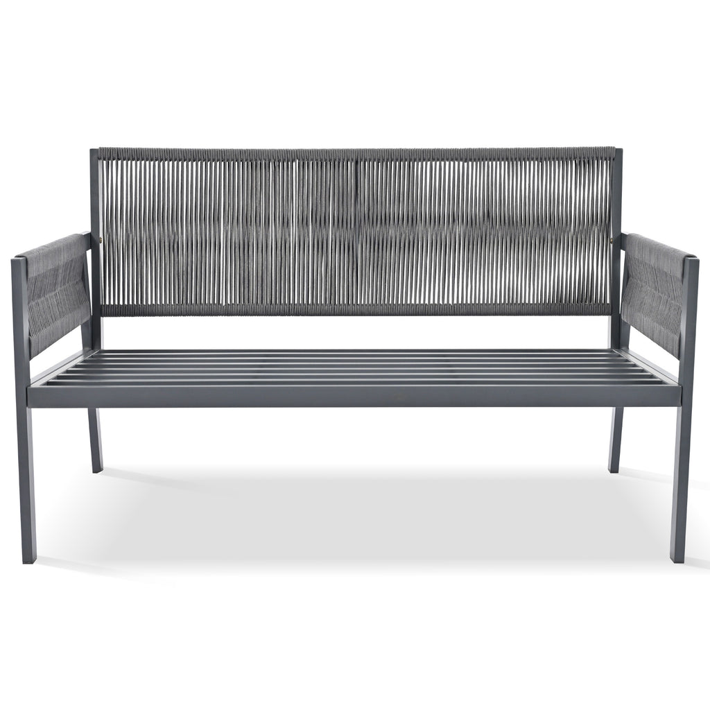 Outdoor Furniture with Tempered Glass Table