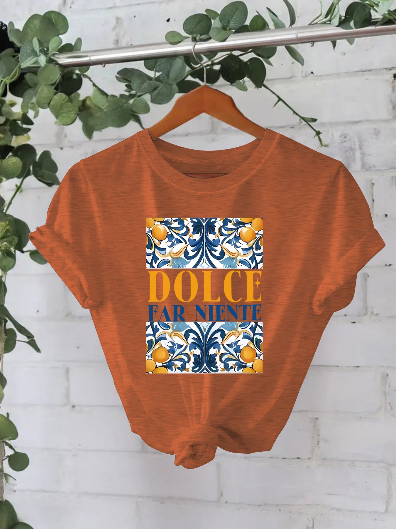 T-shirt DOLCE print