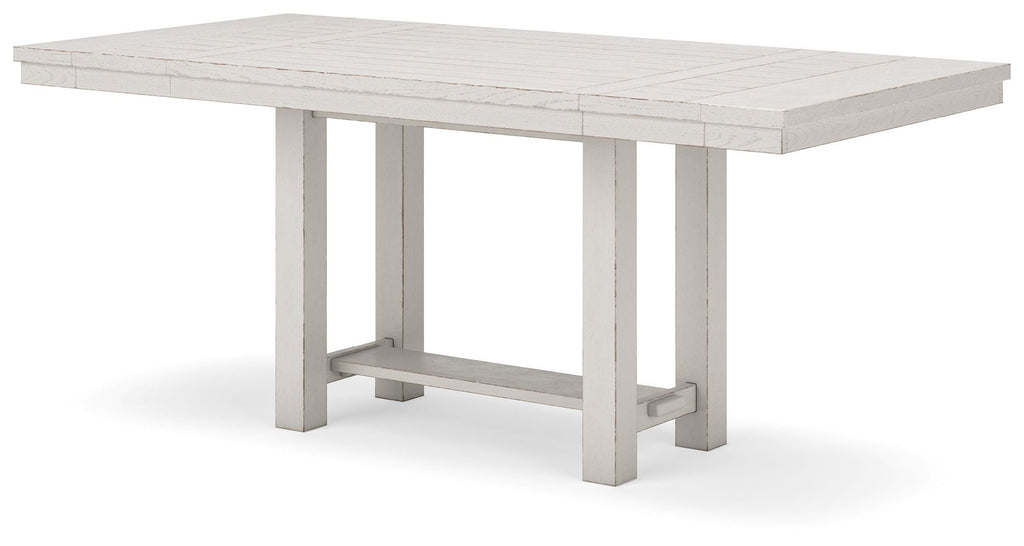 Robbinsdale - Rectangular Counter Height Dining Extension Table Set-4