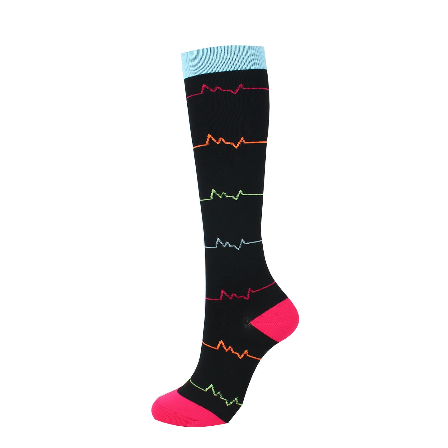 Chaussettes de sport de compression extensibles pour femmes
