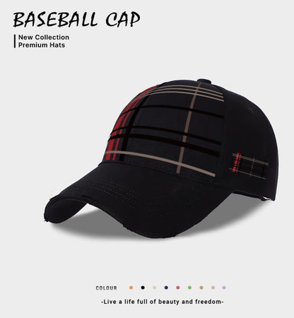 Casquette de baseball décontractée de style européen et américain pour femme