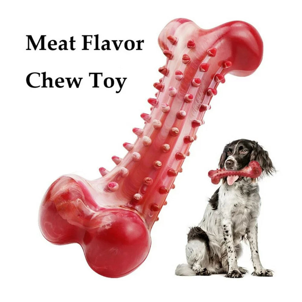 Juguete masticable de caucho natural apto para perros agresivos - Duradero y resistente, apto para perros que muerden objetos pesados