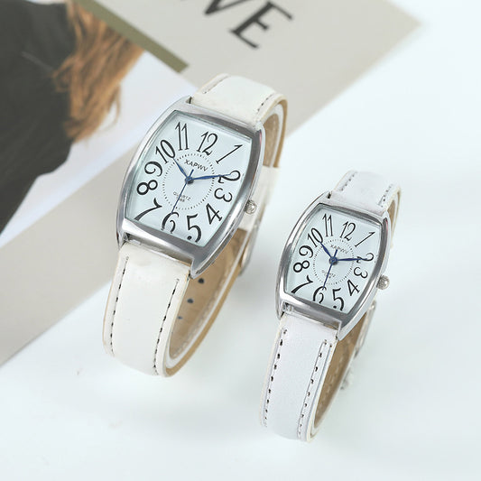Montre-ceinture carrée tendance pour filles