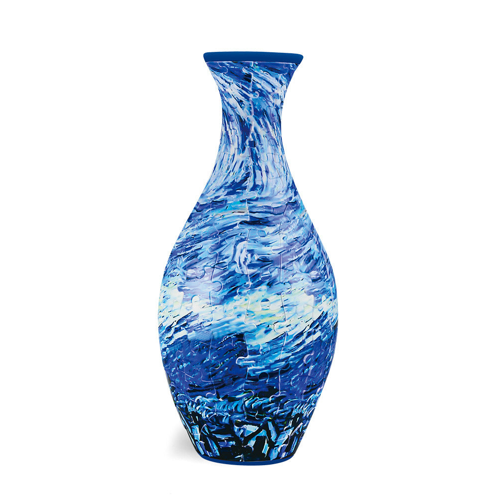 Vase Puzzle 3D DIY Décoration Salon Maison