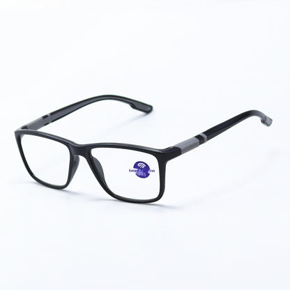 Lunettes de lecture HD anti-lumière bleue TR pour personnes âgées et d'âge moyen