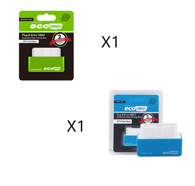 Plug And Play ECOOBD2 Coche de gasolina Ahorro de combustible ECO OBD2 Driver