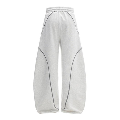 Wide Leg Pants With Loose Silhouette by eprolo