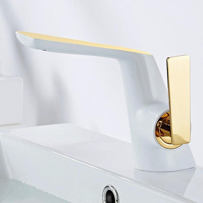 All copper bathroom hot and cold faucets creative washbasin under the sink by eprolo