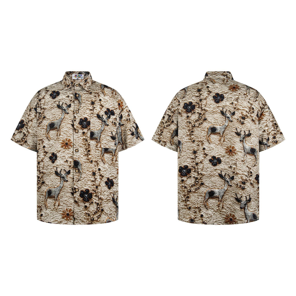 Deer short sleeved shirt