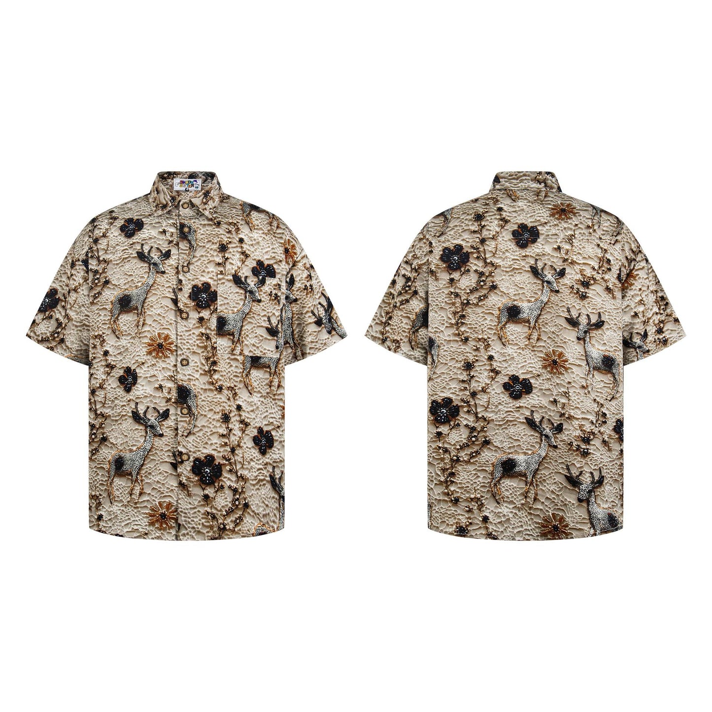 Deer short sleeved shirt