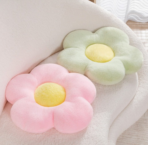 Coussin lombaire double usage Pétale de Tournesol