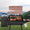 Parrilla de pellets de madera Ahumador Parrillas eléctricas para barbacoa al aire libre