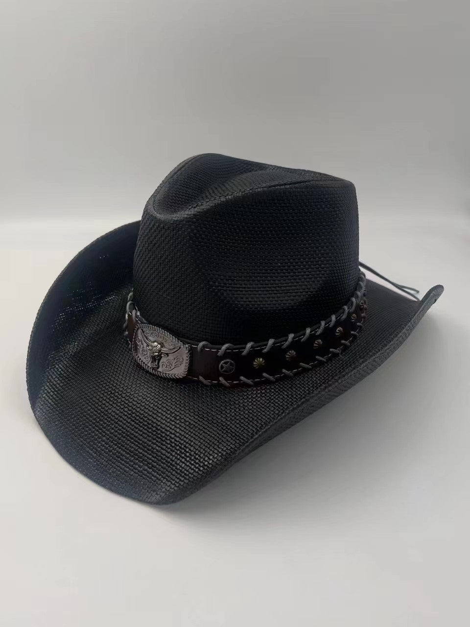 Chapeau Fedora d'été de style ethnique occidental