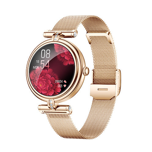 Montre connectée avec appels Bluetooth, cadran personnalisable, plusieurs modes sportifs, montre femme tendance