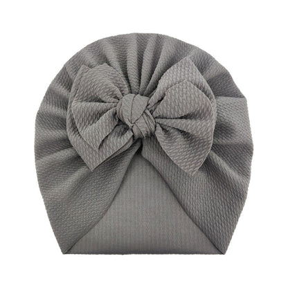 Chapeau chaud et mignon pour enfants européens et américains avec nœud