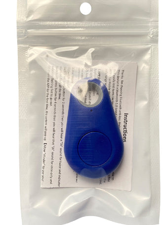 Localizador de objetos antipérdida compatible con Bluetooth con forma de gota de agua