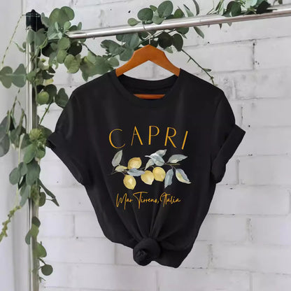 Pattern printed T-shirt