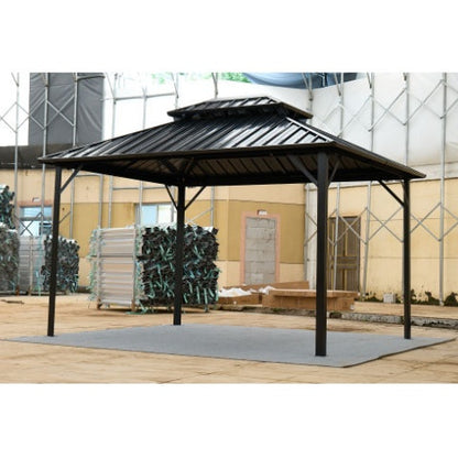 Tonnelle de jardin 3x3M, tonnelle en aluminium