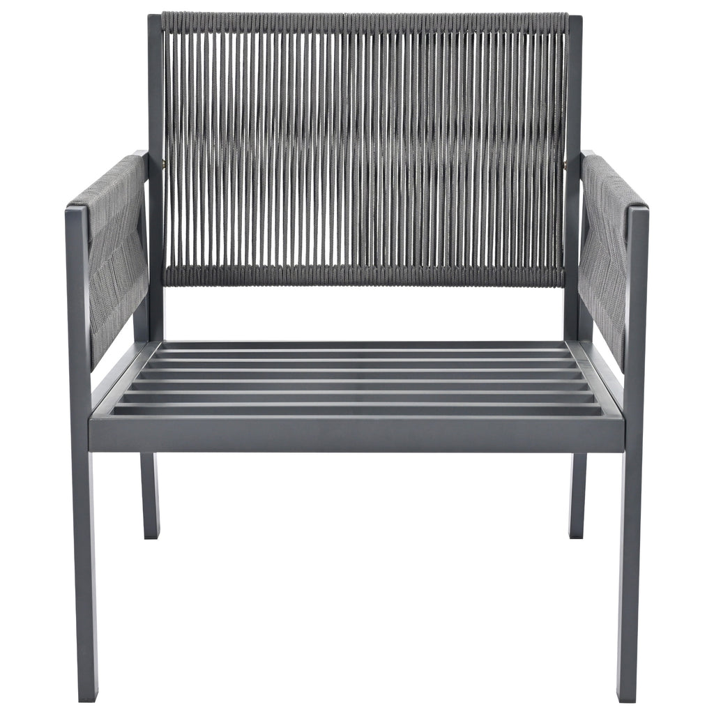 Outdoor Furniture with Tempered Glass Table