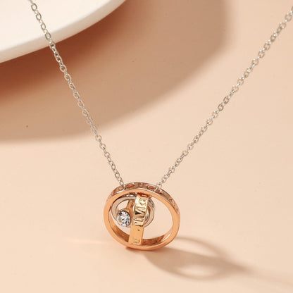 Collier en strass Ornement de luxe de niche