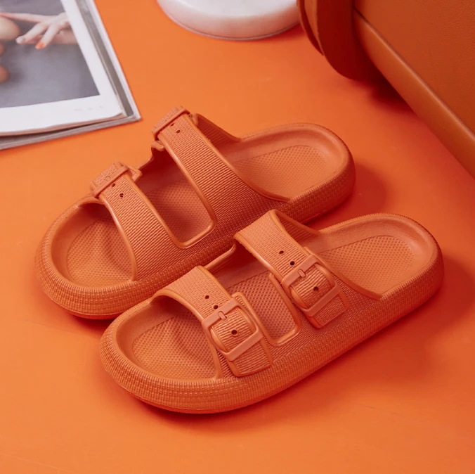Thick soled slippers Summer home bathroom anti slip and fecal feeling Soft soled couple EVA slippers Male by eprolo