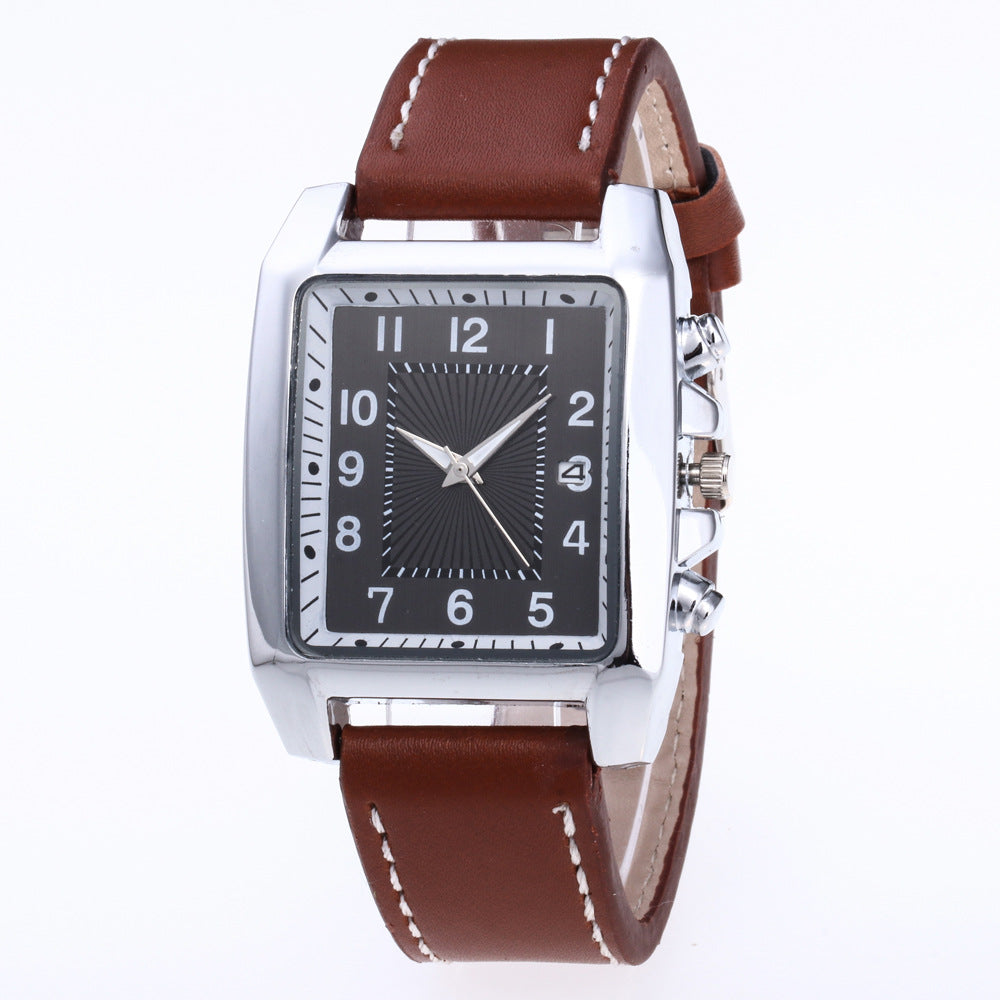Montre carrée pour homme