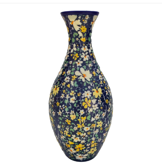 Vase Puzzle 3D DIY Décoration Salon Maison