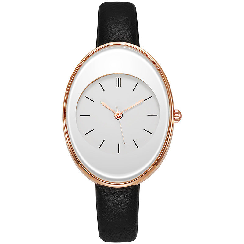 Reloj Neutro para Mujer con Correa de Acero, Moda Sencilla, Cuarzo