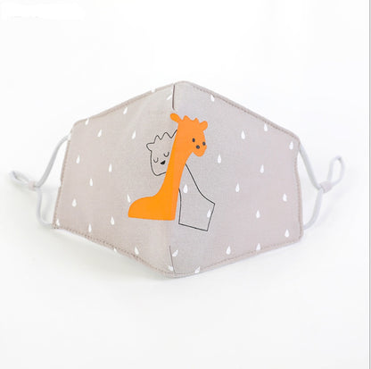 Masque facial en coton pour enfant, masque pour adulte
