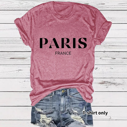 T-shirt Paris letters