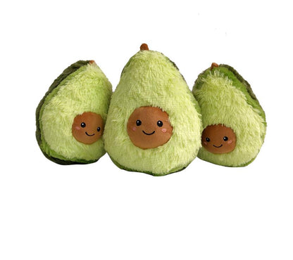 Oreiller avocat en peluche