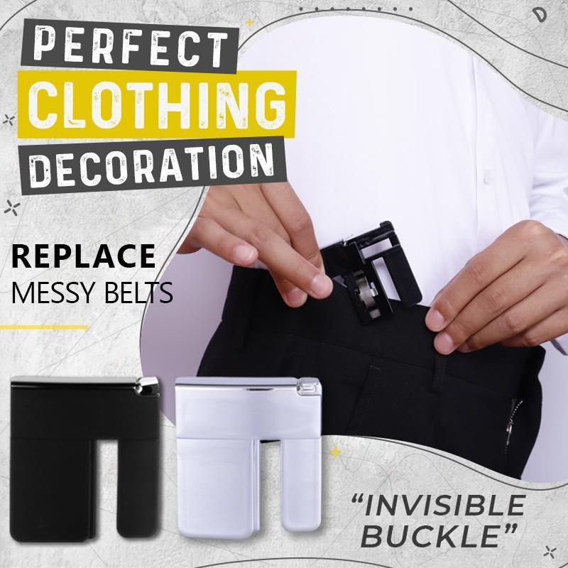 Hebilla de clip multiusos para cinturón, clip para ajustar la cintura del pantalón, clip retráctil unisex para estirar la cintura.