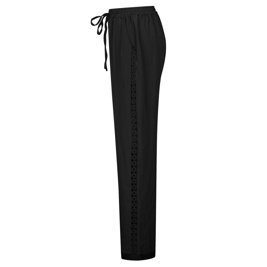 Beauté Vêtements Décontracté Pantalon ample à jambe large