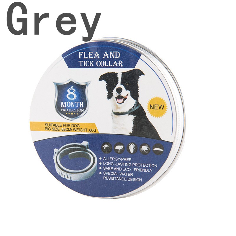 Collar antimosquitos para mascotas, ajustable, repelente de insectos para gatos y perros, suministros para mascotas