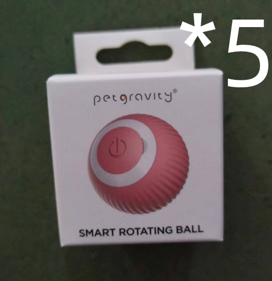 Pelota rodante inteligente de gravedad para gatos, juguete de burla, pelota giratoria automática para mascotas