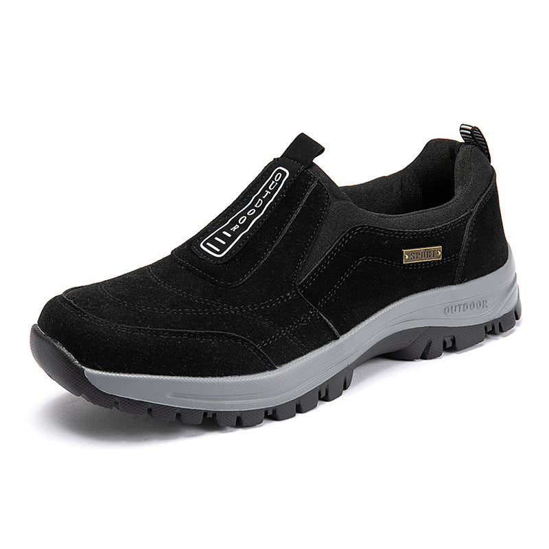 Chaussures pour hommes Légères Grandes Tailles Bottes d'escalade d'extérieur Randonnée Automne et Hiver