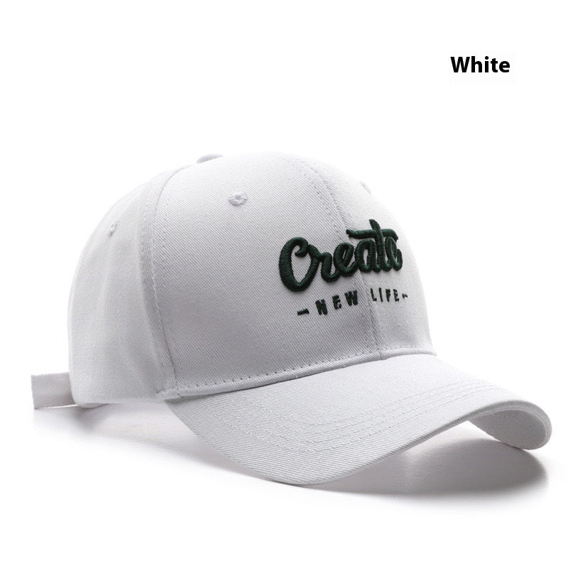 Chapeau coréen pour femme, look assorti, petites lettres brodées