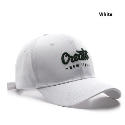 Chapeau coréen pour femme, look assorti, petites lettres brodées