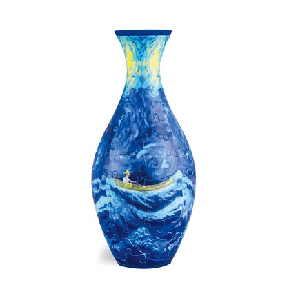 Vase Puzzle 3D DIY Décoration Salon Maison