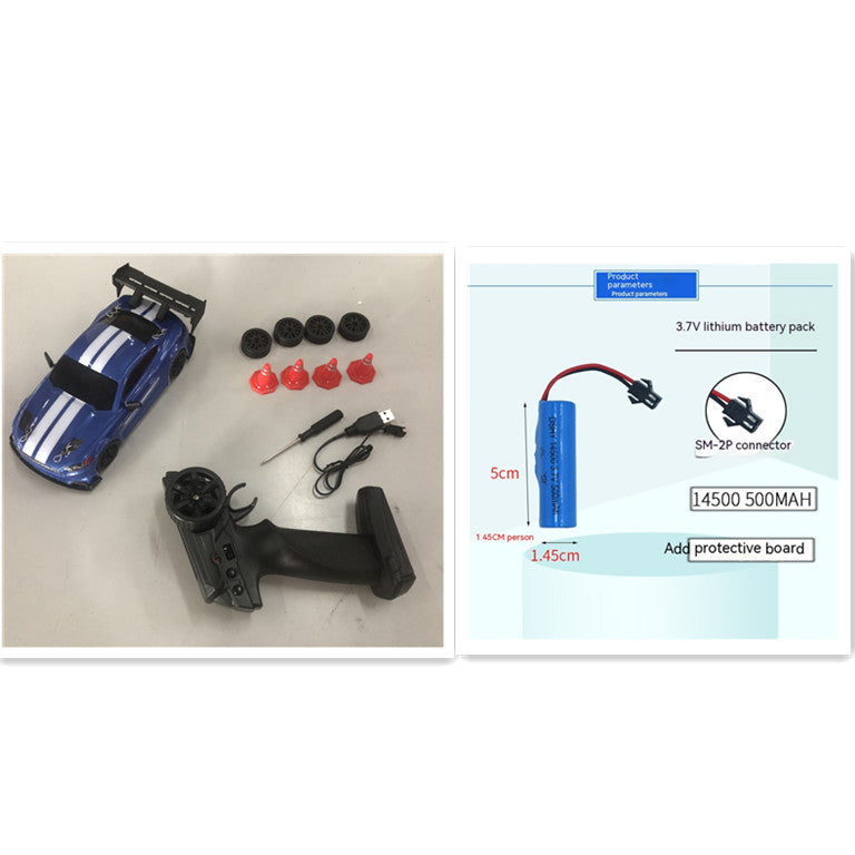 Voiture de course télécommandée à grande vitesse RC Drift, jouets éducatifs