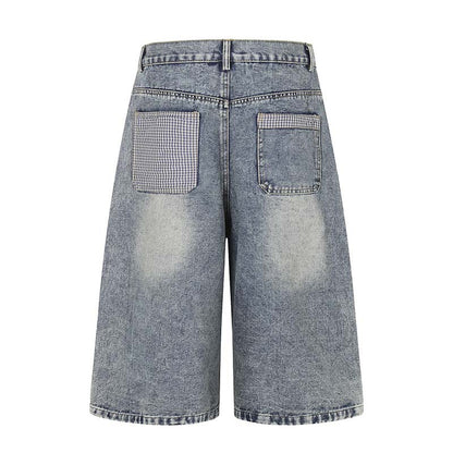 Shorts en jean d'inspiration rétro