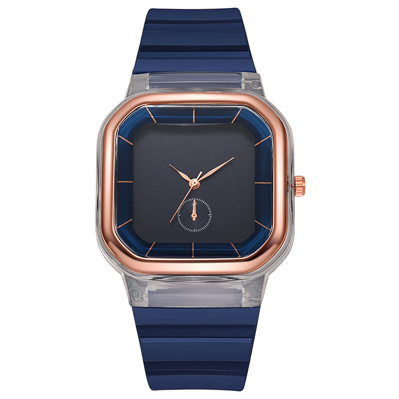 Reloj Neutro para Mujer con Correa de Acero, Moda Sencilla, Cuarzo