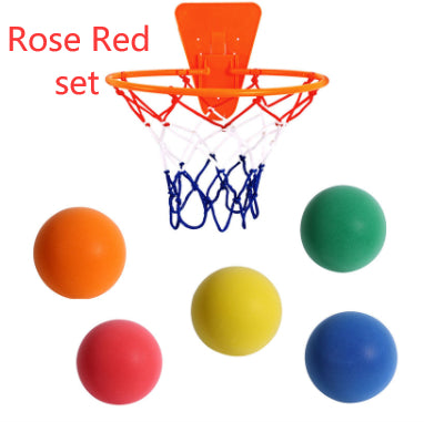 Pelota Deportiva Silenciosa de Espuma de Alta Densidad Baloncesto Mudo de Interior Pelota Elástica Blanda Juguetes Deportivos para Niños